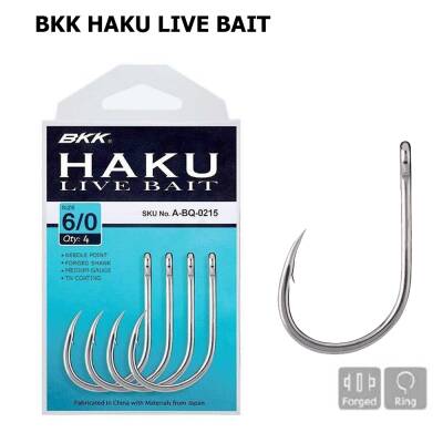 BKK Haku Livebait İğne - 1