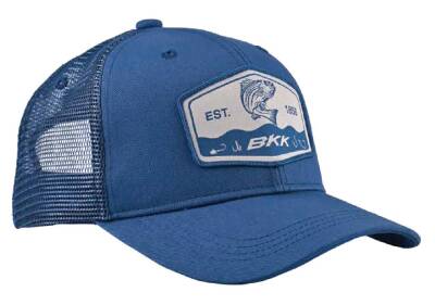 BKK Striped Bass Trucker Navy Blue Şapka - 1