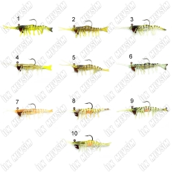 Captain 3049 Magic Shrimp 3D 7,6cm 5,5gr Karides Silikon Yem - 2