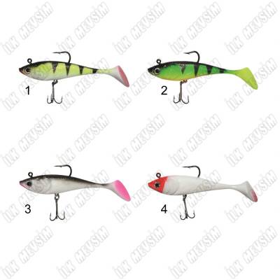 Captain 3544 UV Crazy Zander Paint 12cm 20gr Silikon Yem - 2