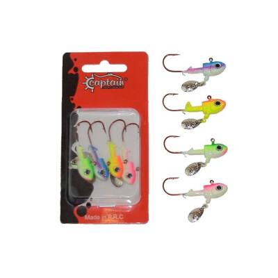 Captain 6416 Rapstory Mix Color Jig Head - 1