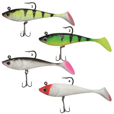 Captain Crazy Zander UV 10cm 20gr Silikon Yem - 1