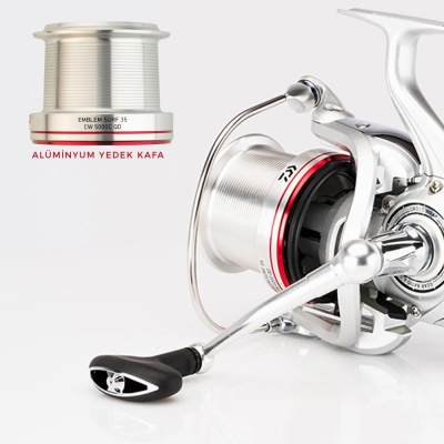 Daiwa Emblem 18 35 4000 CW QD Surf Olta Makinesi - 4