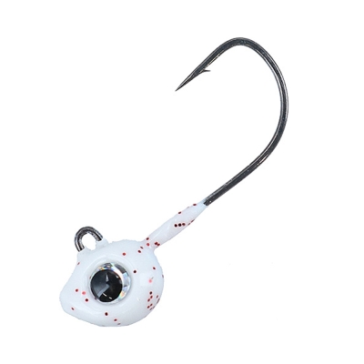 Daiwa Gekkabijin SW Light SS #8 Red Glow Jig Head - 1