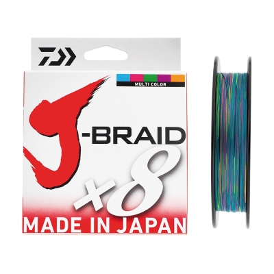 Daiwa J-Braid 8B Multicolor 300m İp Misina - 1