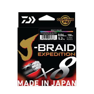 Daiwa J-Braid Expedition 8B Smash Orange 150m İp Misina - 2