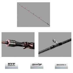 Daiwa New Kohga Tenya Game 206 cm 40-150 gr Tetikli Tai Rubber Kamış - 2