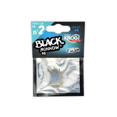 Fiiish Black Minnow BM90/2 BM147 4X Jig Head İğnesi - 1