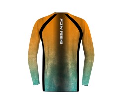 Fujin Aqua Orange Performance T-Shirt - 3