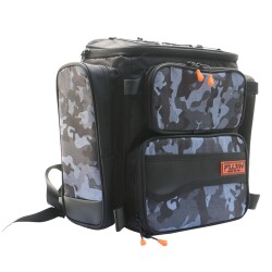 Fujin Back Pack Black Camo Balıkçı Sırt Çantası - 1