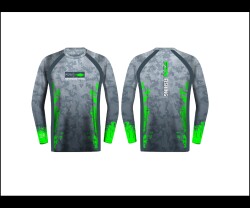 Fujin Camo Green Performance T-Shirt - 1