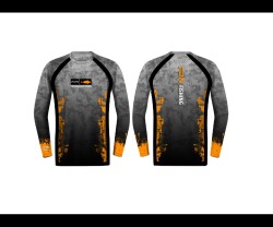 Fujin Camo Orange Performance T-Shirt - 1