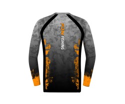 Fujin Camo Orange Performance T-Shirt - 3