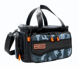 Fujin Helper Bag Black Camo Balıkçı Malzeme Çantası - 1