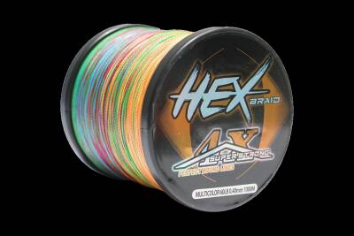 Fujin Hex Braid 4x 1000mt Multicolor PE Bobin İp Misina - 2