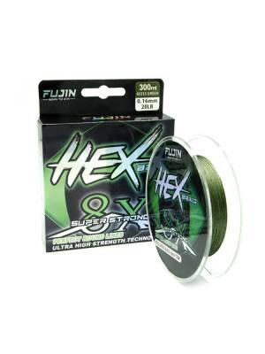 Fujin Hex Braid 8B Moss Green 300m İp Misina - 1