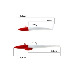 Fujin Micro Sandeel Kit Silikon Yem - 3