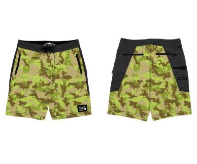 Fujin Performance Camo Pistachio Balıkçı Şortu - 1