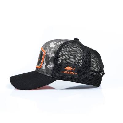 Fujin Pro Angler Black Camo Şapka - 3