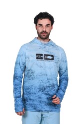 Fujin Pro Angler Blue Wave T-Shirt - 3