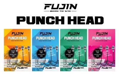 Fujin Punch Head 1/0 Jig Head - 1