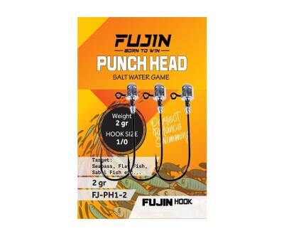 Fujin Punch Head 1/0 Jig Head - 2