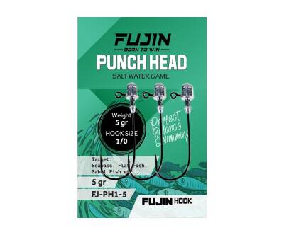 Fujin Punch Head 1/0 Jig Head - 4