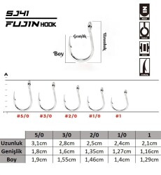 Fujin SJ41 Assist Nickel İğne - 2