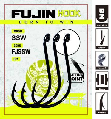 Fujin SSW Delikli Octopus İğnesi - 1