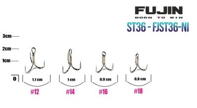 Fujin ST36 Nickel Üçlü İğne - 2