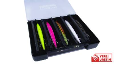 Fujin Tackle Box 14cm Çift Taraflı Maket Balık Kutusu - 4