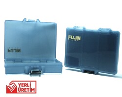 Fujin Tackle Box 14cm Evalı Gri Jig Head Kutusu - 1