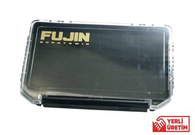 Fujin Tackle Box İnce Evalı 12,5cm Siyah Maket Balık Kutusu - 1