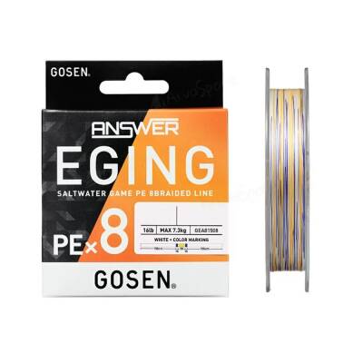 Gosen Eging Answer 8B Multicolor 150m İp Misina - 1