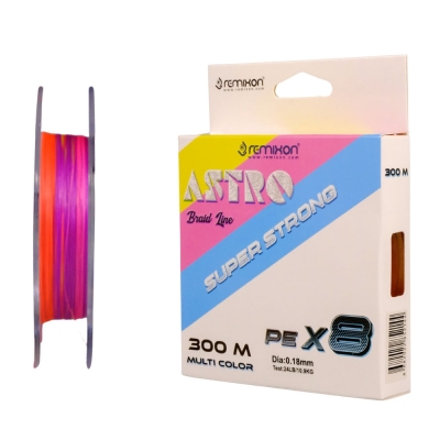 Remixon Astro 8B Multicolor 300m İp Misina - 1