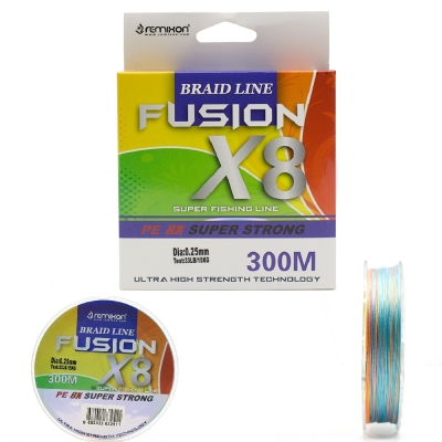 Remixon Fusion 8B Multicolor 300m İp Misina - 1