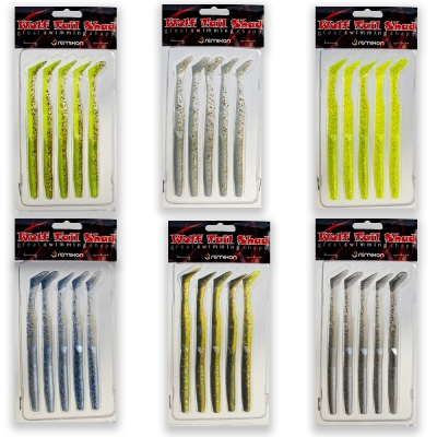 Remixon Wolf Tail Shad 12,5cm Silikon Yem - 2