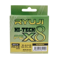 Ryuji HI-Tech PE 8B Green 300m İp Misina - 2