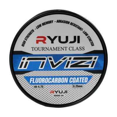 Ryuji Invizi 1000m Fluorocarbon Coated Misina - 1