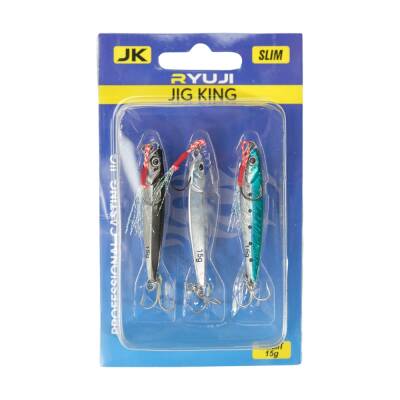 Ryuji Jig King Real Mix 3 Adet Jig Yem - 2