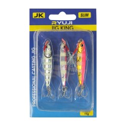 Ryuji Jig King Zebra Mix 3 Adet Jig Yem - 2