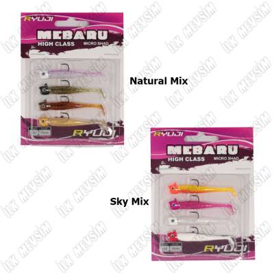 Ryuji Mebaru Micro Shad 6,5cm 3,8gr Silikon Yem - 2