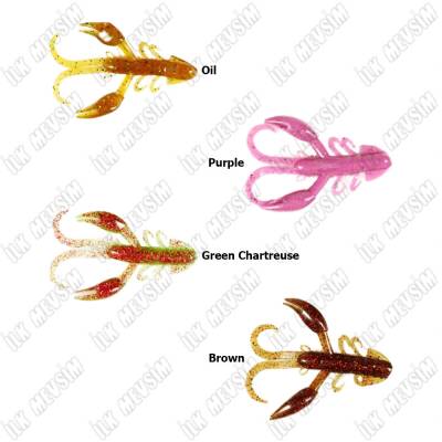 Ryuji Rock Craw 7,2cm Silikon Yem - 2