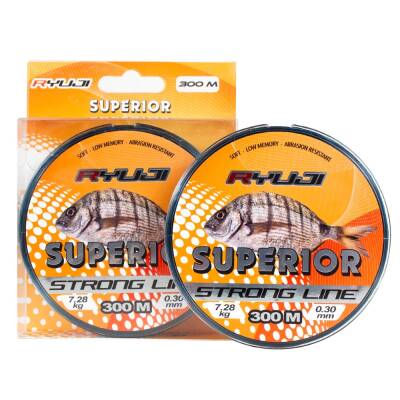 Ryuji Superior Carp Blue 300m Monofilament Misina - 1