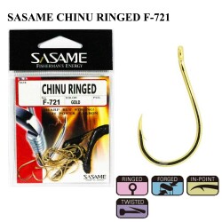 Sasame Chinu Ringed F-721 Gold İğne - 1