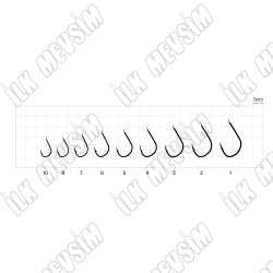 Sasame F-804 BL Nickel Abumi İğne - 2