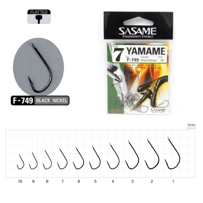 Sasame Yamame F-749 Black Nickel İğne - 2