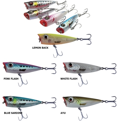 Savage gear 3D Minnow Pop Walker 4,3cm 3gr Maket Yem - 1