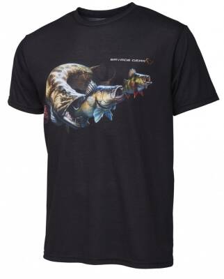 Savage Gear Cannibal Black T-Shirt - 1