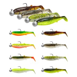 Savage Gear Cannibal Shad 4+4 Adet 10cm Silikon Yem - 1